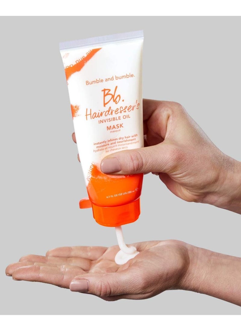 بامبل آند بامبل قناع ترطيب الشعر بزيت غير مرئي لمدة 72 ساعة من بامبل أند بامبل ، 200 مل - Image 3