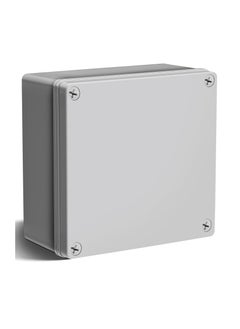 Plastic Conduit Box Electrical Junction Box Ip65 Waterproof Dustproof Box to Protect Electrical Boxes Conduits and Fittings Universal Electrical Project Enclosure, Gray White6'' x 6'' x 3''