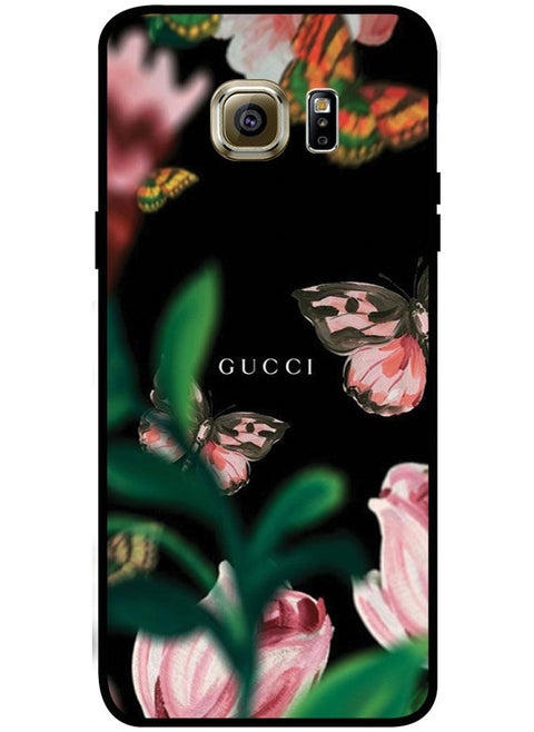 Protective Case Cover For Samsung Galaxy S6 Edge Smart Series Printed Protective Case Cover for Samsung S6 Edge Gucci