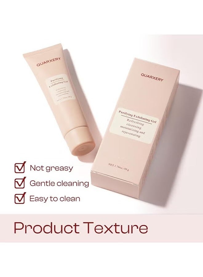 كواكسيري جل مقشر مطهر : منظف للوجه مقشر - منظف لجميع أنواع البشرة . - Image 3