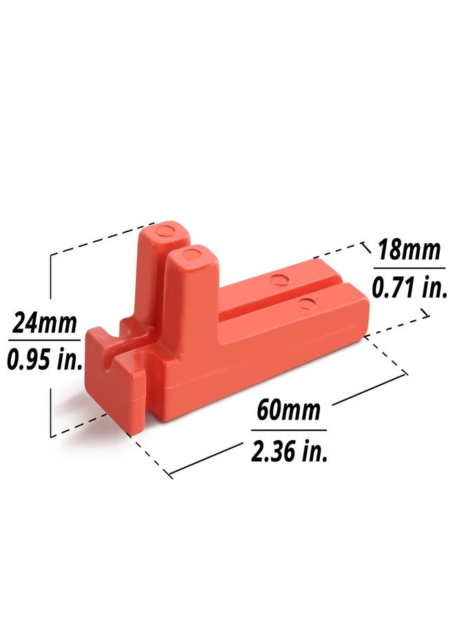 HASWARE Mason Line Block for Construction - 6 Pack Braided Twine Plastic String Blocks for Gardening or Masonry Tools - Ideal for Establishing Precise Corners and Lines - Image 2