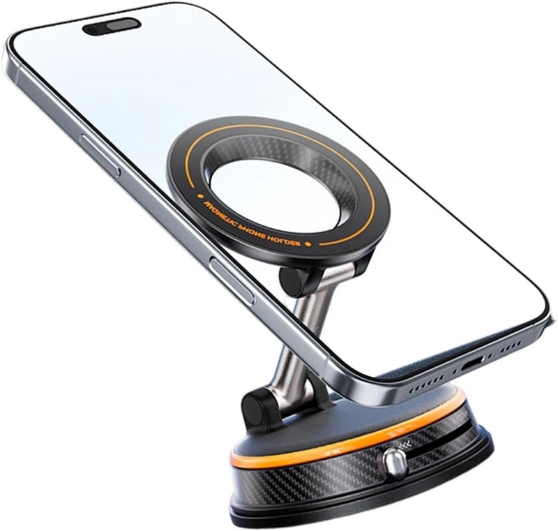 360 Adjustable Phone Mount with Foldable Structure & General Compatibility Vacuum Suctions Stand for Phones Car Phone Holder Foldable - Image 4