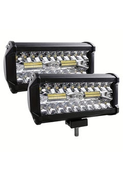 Generic 120W 7inch Car LED Work Light Bar Spot Flood Beams Combo for Off-road SUV Truck Offroad Spotlight  - Image 1
