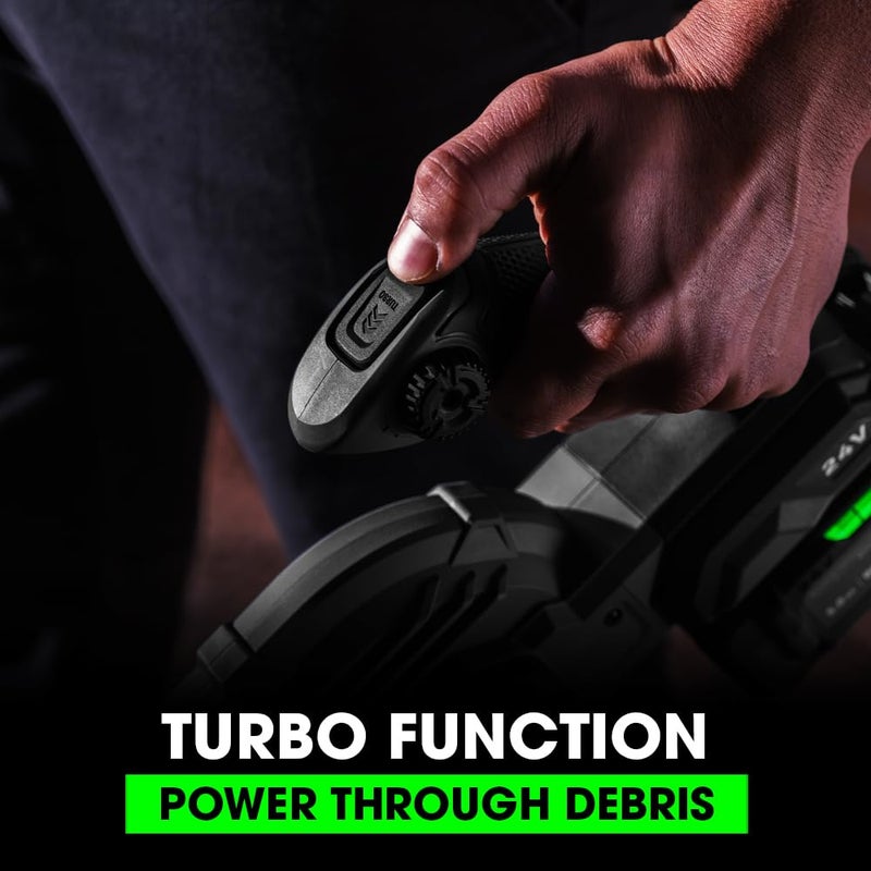 FLEX 24V Brushless Cordless 115 CFM 185 MPH Jobsite Blower Tool Only, Battery and Charger Not Included - FX5441-Z - Image 2