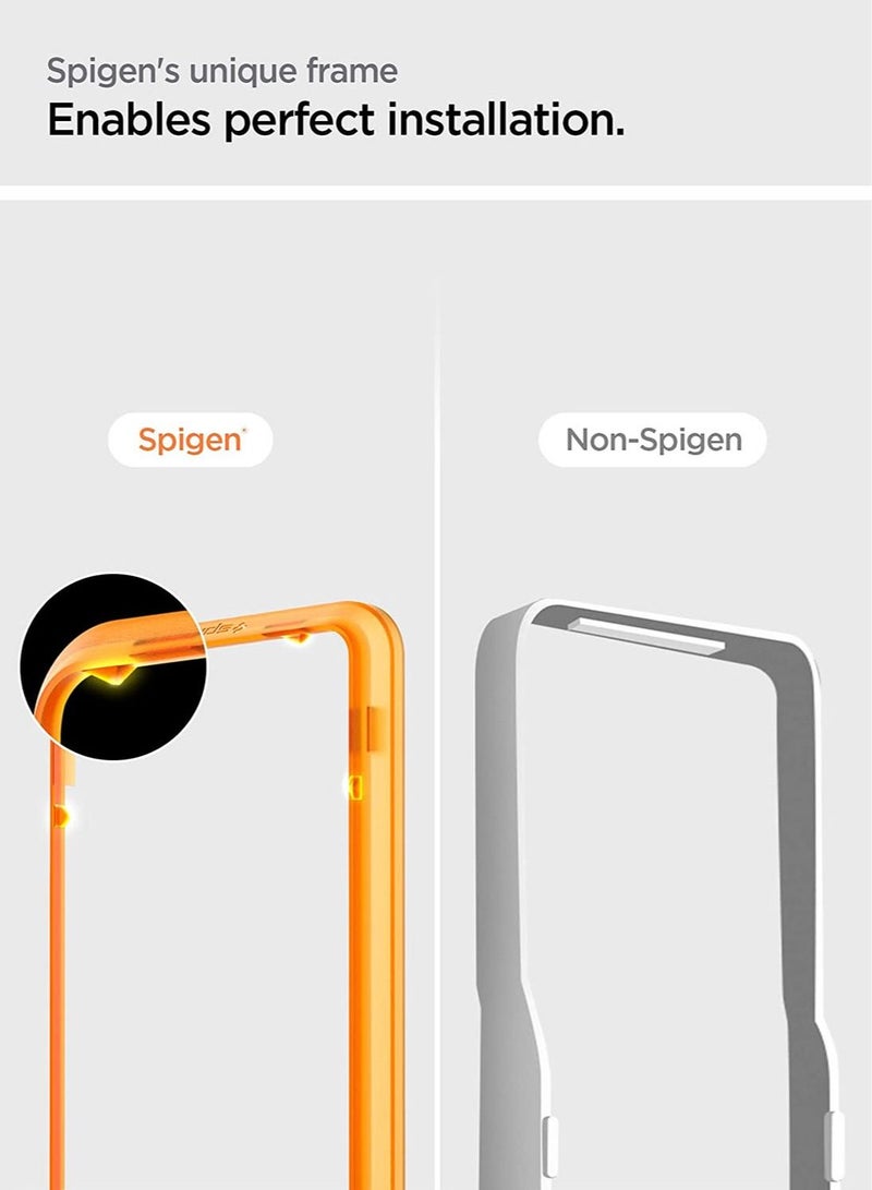 Spigen GLAStR Align Master iPhone 14 Pro Max Screen Protector with Auto Alignment Technology - Full Cover [2 PACK] - Image 4