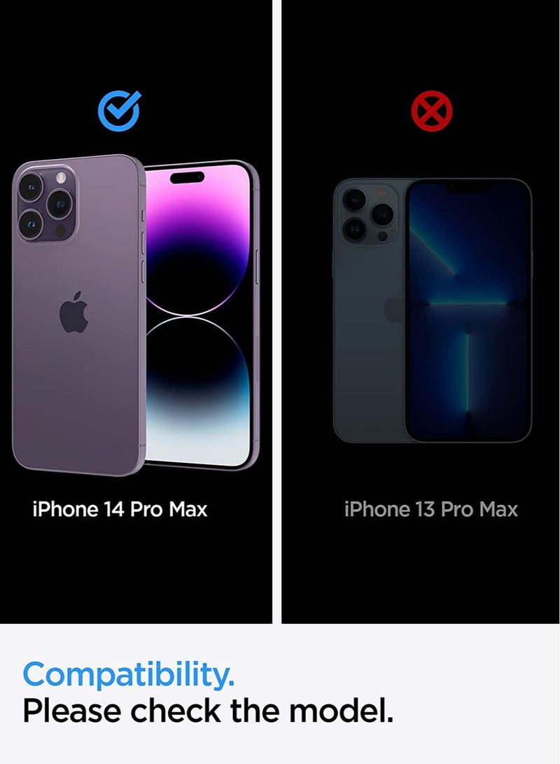 Spigen GLAStR Align Master iPhone 14 Pro Max Screen Protector with Auto Alignment Technology - Full Cover [2 PACK] - Image 2