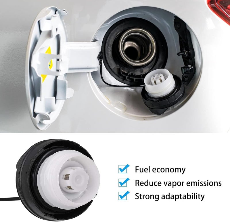 Konduone Fuel Filler Cap, Gas Cap Compatible With 2006-2020 Honda Accord, Civic, CR-V, Fit, HR-V, Insight, Odyssey, Pilot, Crosstour - Replaces 17670-T3W-A01 Set product combo compatible - Image 5