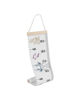 Zerodis Wall Height Chart, Baby Growth Chart Cute Wall Ruler Growth Chart for Baby Girls Boys Toddler Bedroom(1, Blue) height chart kid  - Image 1
