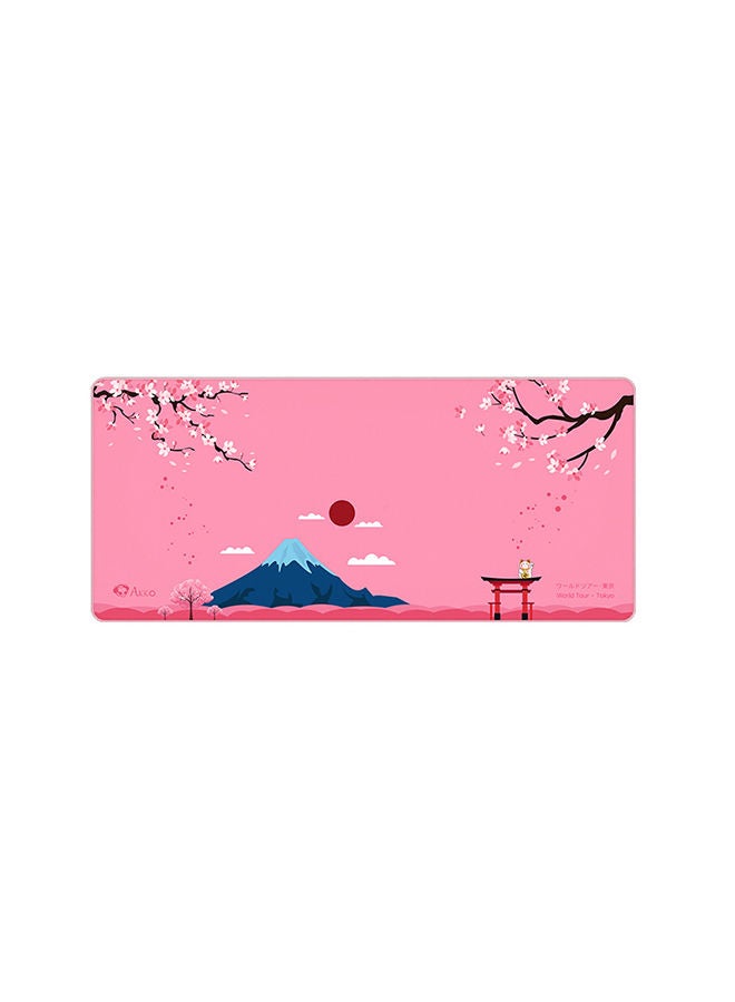Akko World Tour Tokyo Gaming Mouse Pad Table Mat Anti-Slip Large 35.4x15.7 Inch - Image 1