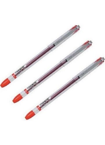 Dong-A - Donga My-Jel 0.3 mm Signature Pen Red 3 Pieces - Image 1