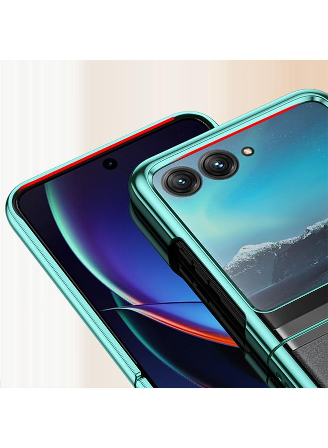 اس-توب جراب لهاتف Motorola Razr 40 Ultra، جراب شفاف مطلي بالكهرباء بتغطية كاملة - Image 5