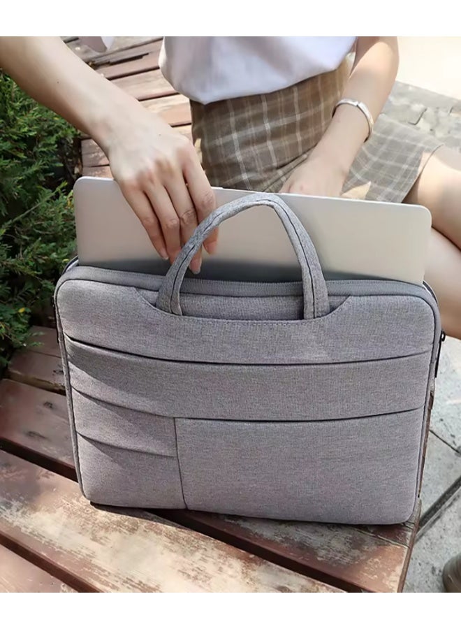 COYO حقيبة يد لحمل لابتوب ماك بوك إير/برو 15.4 بوصة سوداء - Image 5