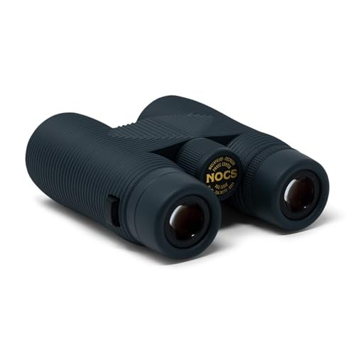 Nocs Provisions Pro Issue 10x42 Compact Fogproof Waterproof Binoculars for Adults Kids 10X Magnification Wide View MultiCoated Lenses for Bird Watching Hunting Stargazing Talus Gray
