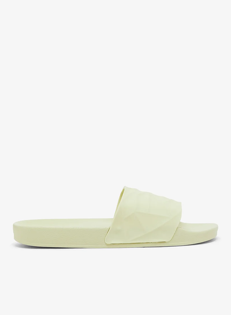 Texture Detail Casual Slides