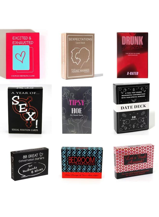 Bluejw English 88 Great Conversation Starters Couple Love Game Board Game Card - Image 2