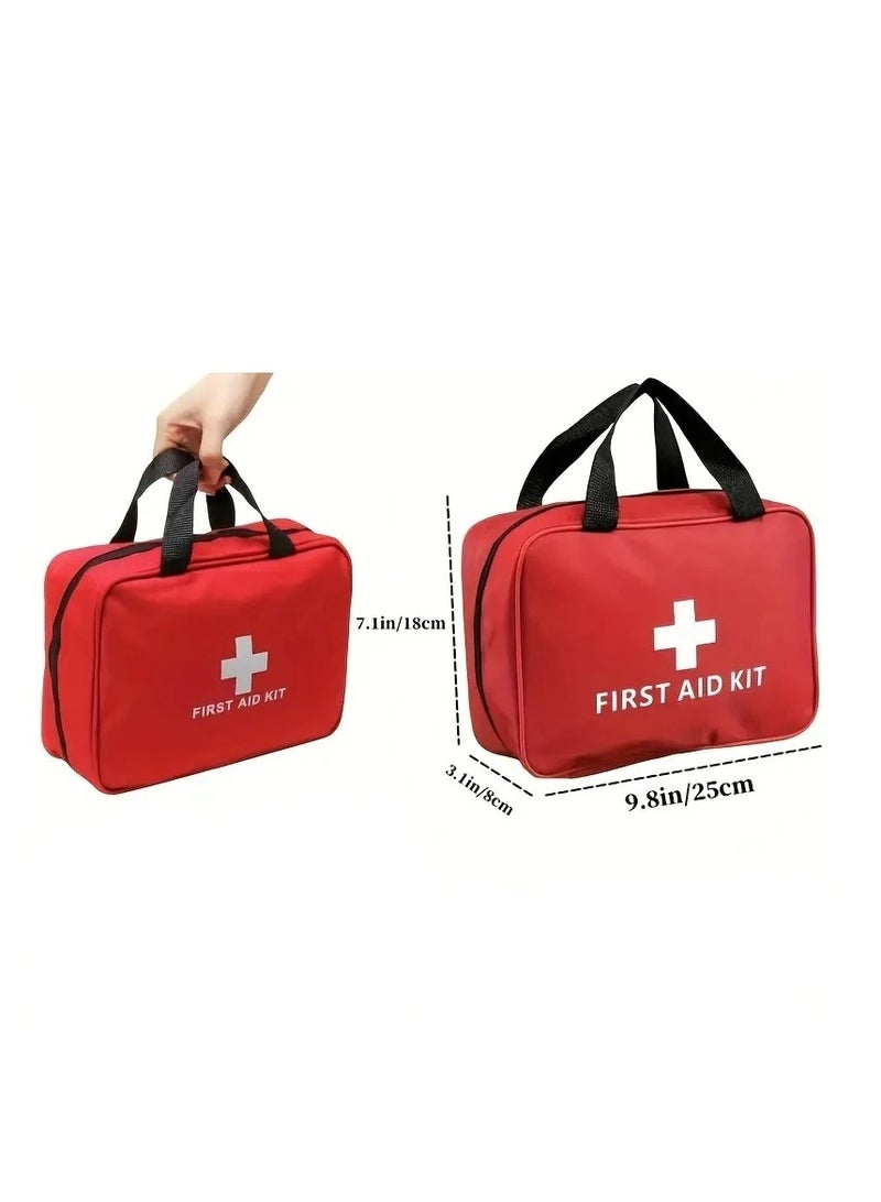 مجموعة أدوات الإسعافات الأولية 184 قطعة، حقيبة طبية محمولة متعددة الأغراض للطوارئ الطبية، للمشي لمسافات طويلة في الهواء الطلق والتخييم والمزيد - Image 2