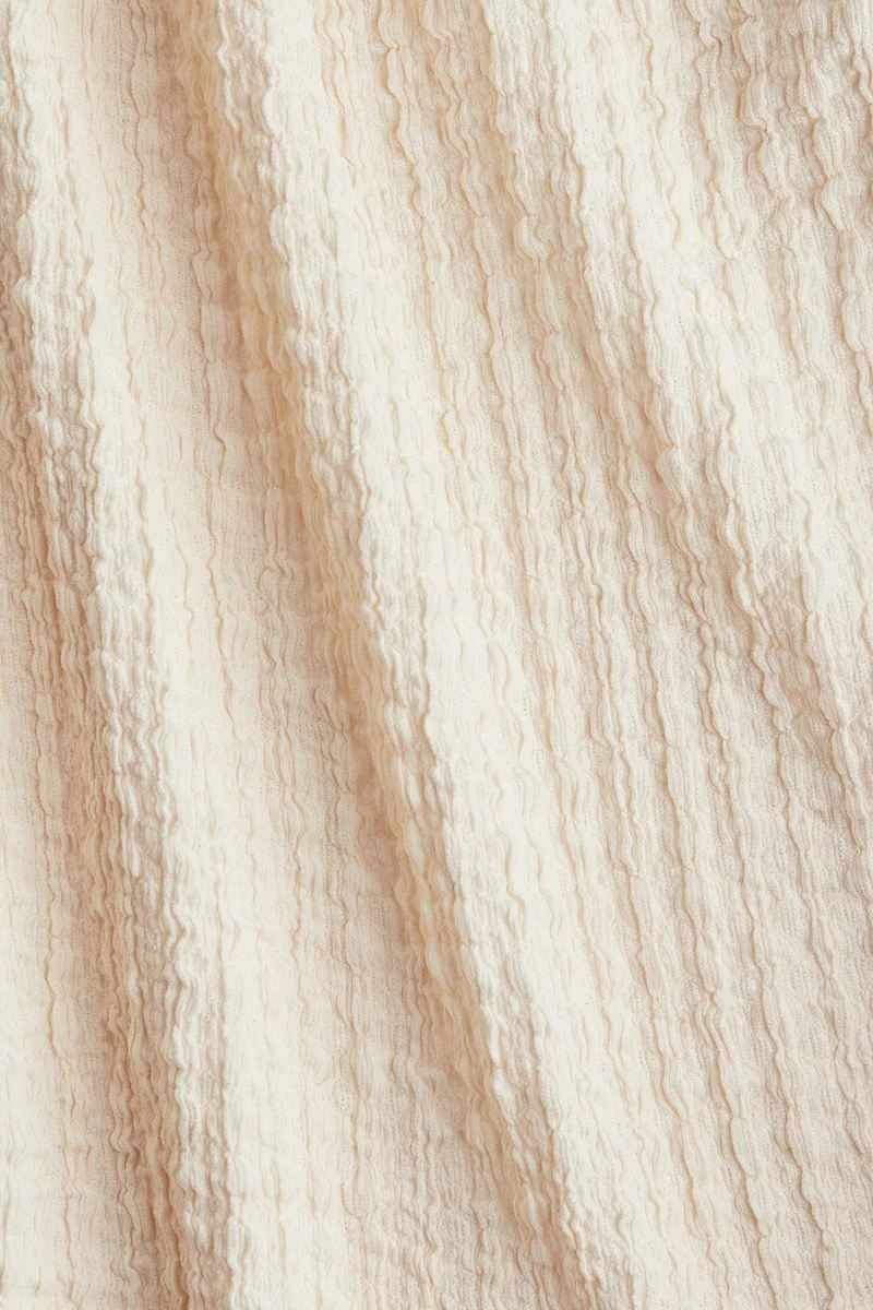 H&M Textured jersey midi dress