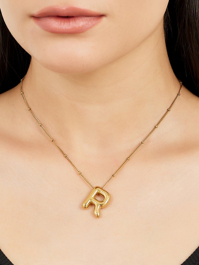 Styli Styli Initial R Pendant Necklace  - Image 1