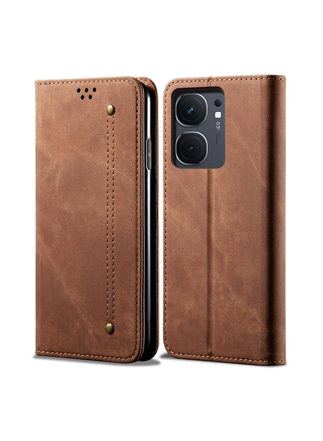 Case For vivo iQOO Neo9 Pro / Neo9 Denim Texture Flip Leather Phone Case