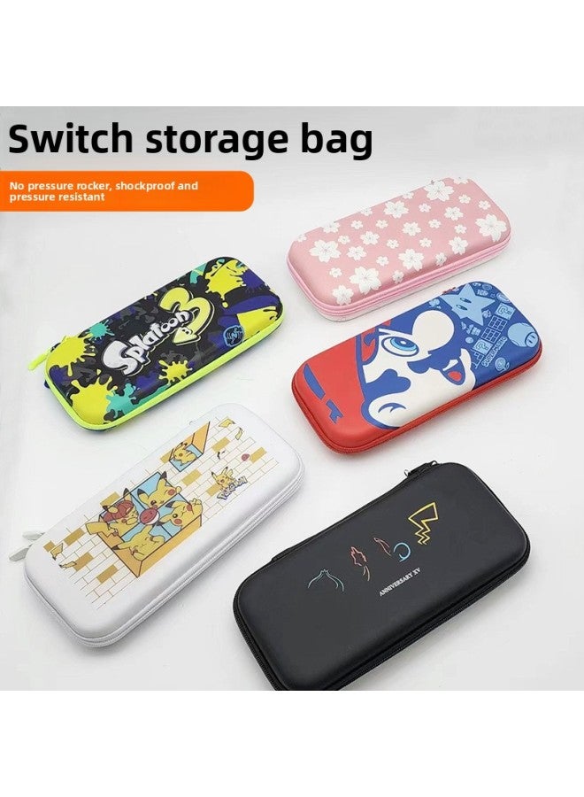 general For Nintendo Switch Oled Storage Bag NS Game Portable Large Capacity Hard Case Protective Cover-Product Color:Middle Pack-tears Of The Kingdom-flying Wings - Image 3