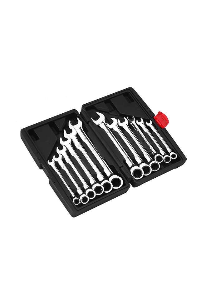 Loquat 12-Piece Combination Spanner Set Silver - Image 1