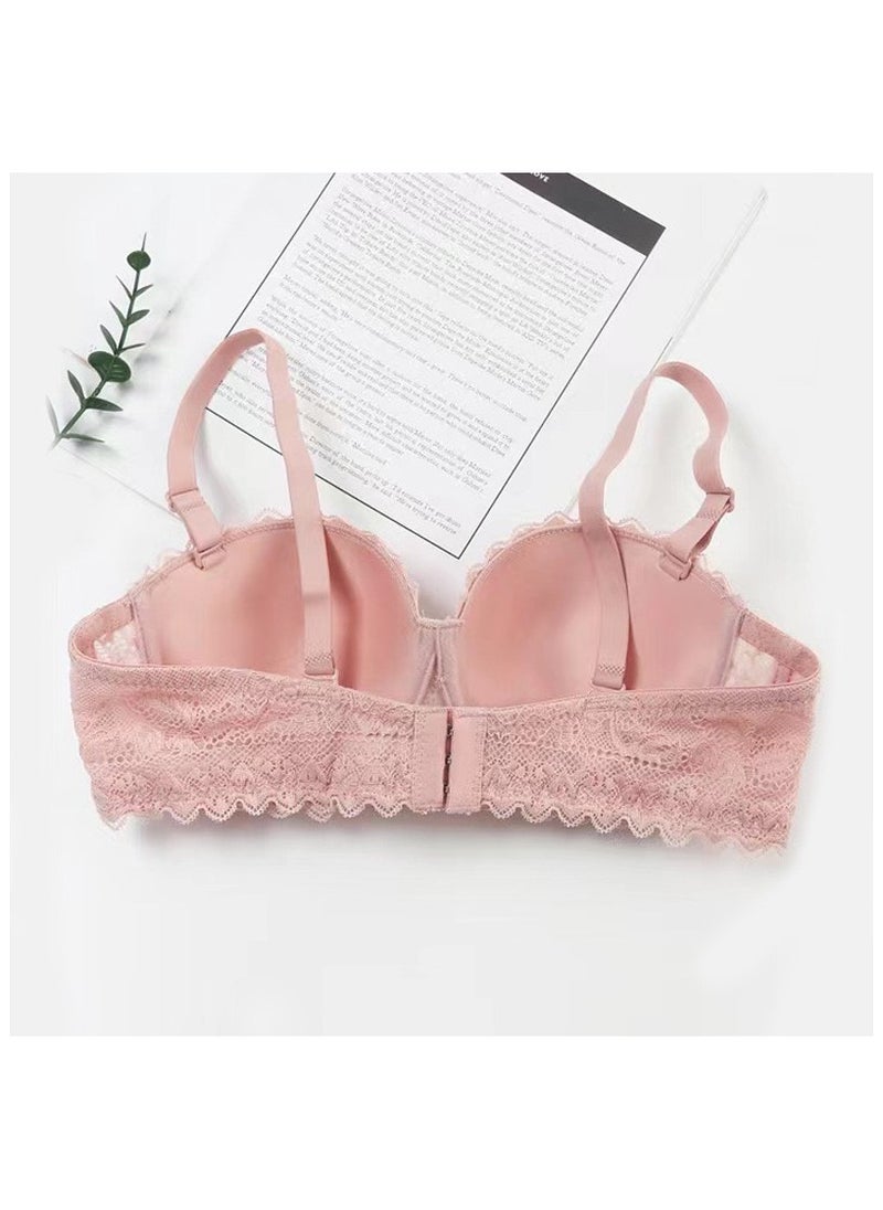 Generic 3 Pieces Women Bra Underwire Ladies Pushup Bra Women Daily Bra Everyday Bra  - Image 4