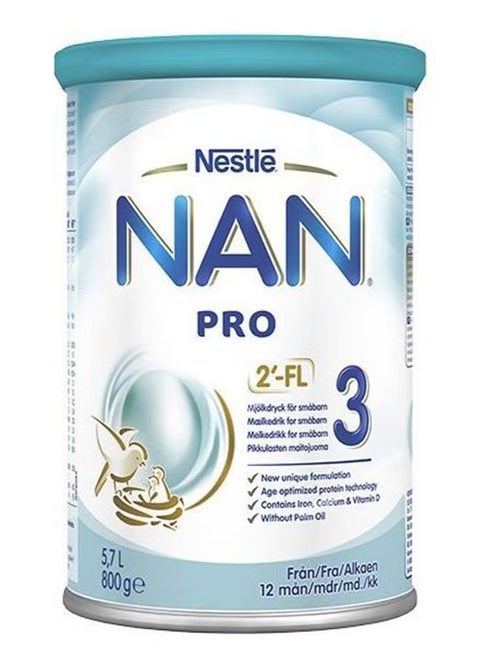 NAN Pro Stage 3 From 1 to 3 Years 800g