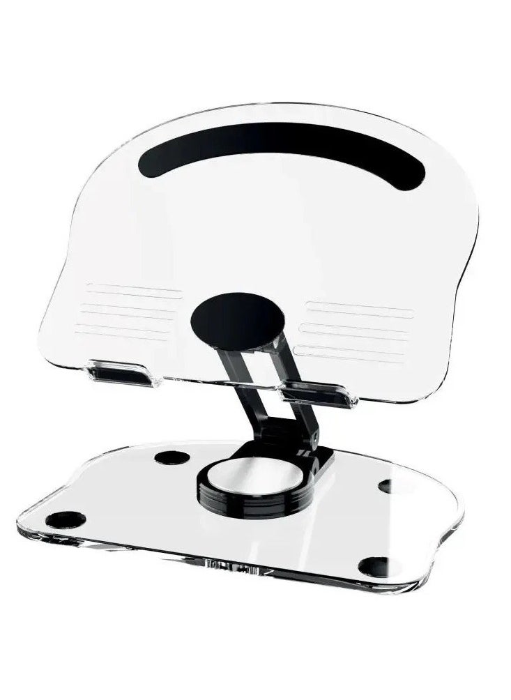 Bastec BC1254 transparent 360 degree holder stand for tablet, iPad and tablets