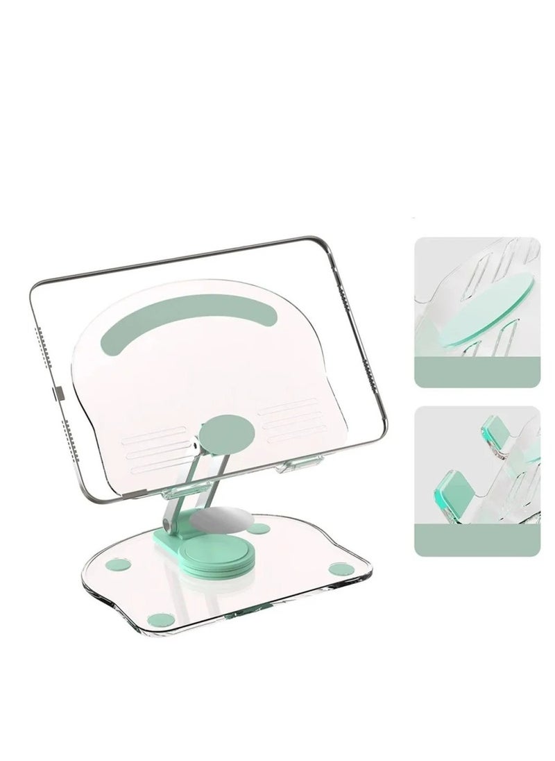 Bastec BC1254 transparent 360 degree holder stand for tablet, iPad and tablets