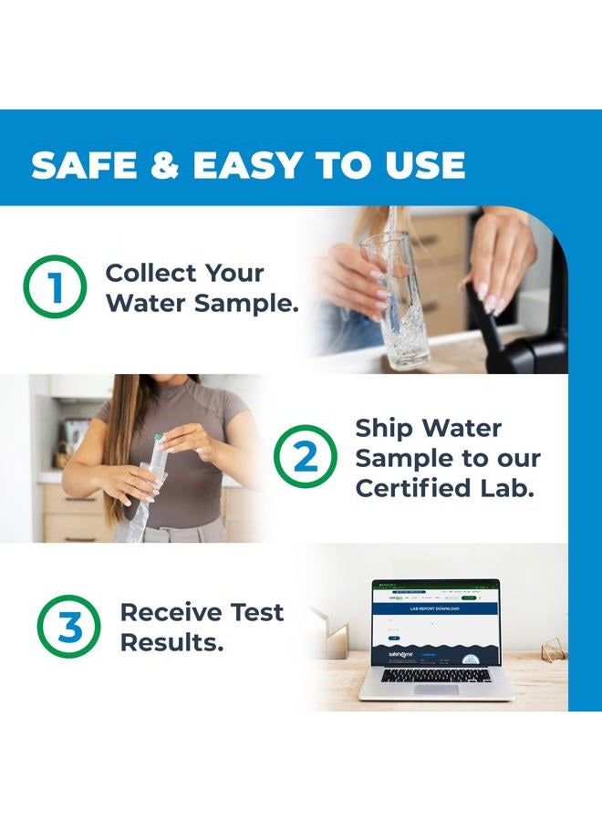 Safe Home مجموعة اختبار الزرنيخ في مياه الشرب - الاختبار في مختبرنا المعتمد من وكالة حماية البيئة - Image 3