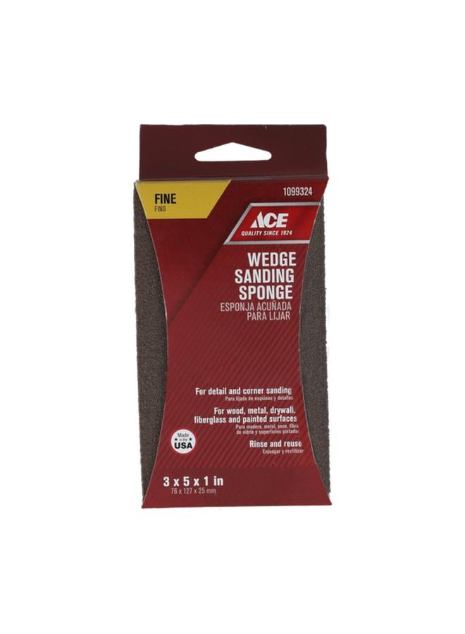 آيس إسفنجة صنفرة ناعمة ومرنة كبيرة الحجم قابلة للشطف وإعادة الاستخدام، لون بني 1099324 - Image 1