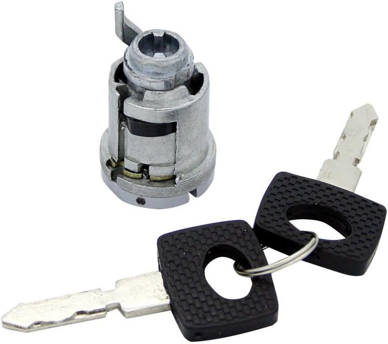 QASULER Ignition Lock Barrel with Keys for Mercedes - Image 4