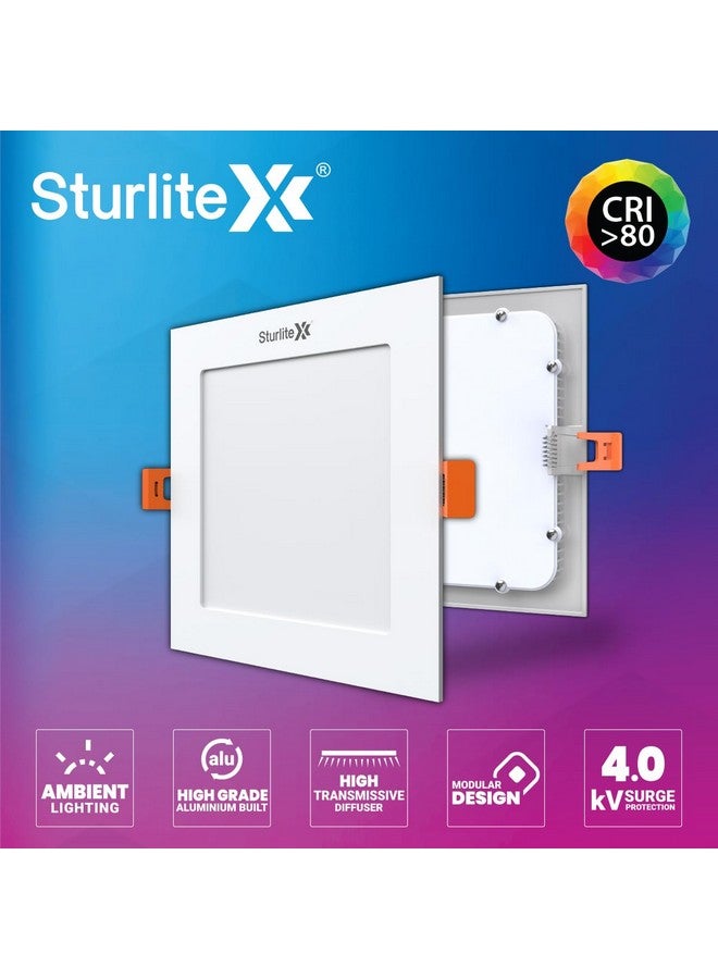 Sturlite Sturlite Eco LYF 15W (3 in1) Square LED Downlight| Warm, Neutral & Cool White Color Temperature| 1200 Lumens with CRI Tech for Various Ceiling Types and Rooms - (Pack of 1)  - Image 3