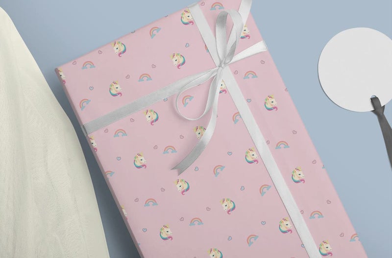Dovetail Fluff Magic Kids Gift Wrapping Paper Pack of 20 Sheet - Image 3