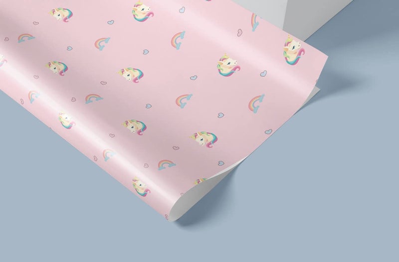 Dovetail Fluff Magic Kids Gift Wrapping Paper Pack of 20 Sheet - Image 4