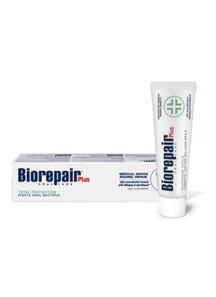 Biorepair Biorepair Total Protection Plus Toothpaste w/microRepair Hydroxyapatite - Bad Breathe - Remineralize & Repair Enamel - Reduce Tatar & Plaque - Tooth Decay - Acid Erosion - No Fluoride - 2.54oz  - Image 1