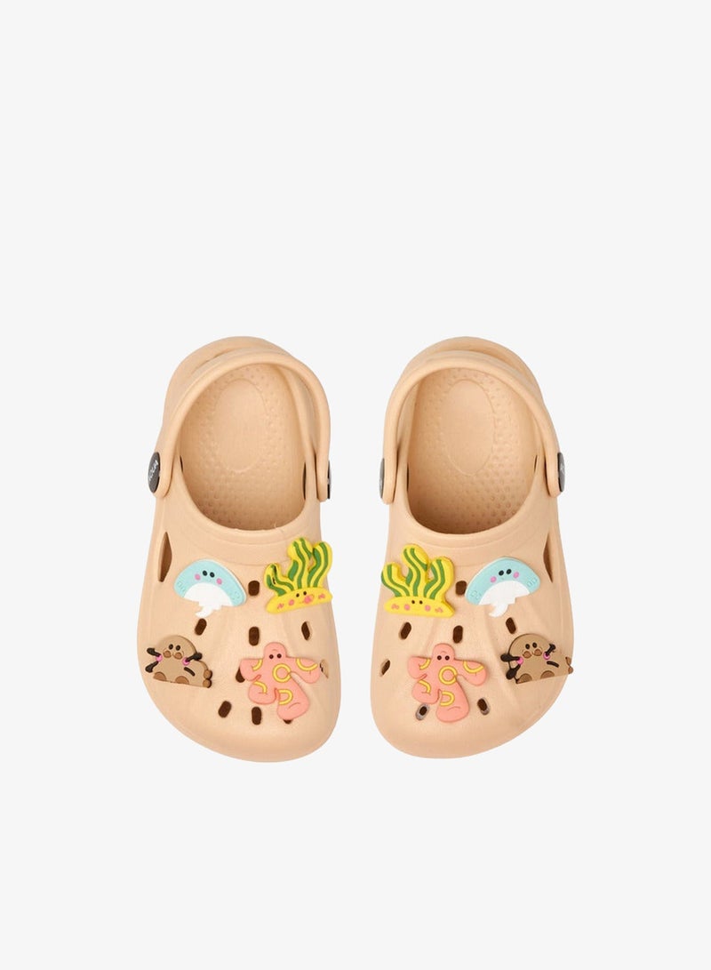 Aqua Boys Jibbitz Accent Clogs - Image 1