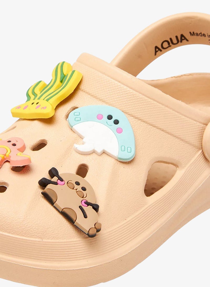 Aqua Boys Jibbitz Accent Clogs - Image 4