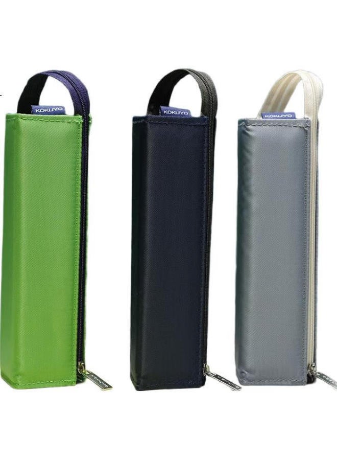 Kokuyo Pencil Case, C2-R, International Trendy Color, 200×50×50Mm, Dark Blue, Medium Size, 1 Piece, Wsg-Pc22 - Image 3