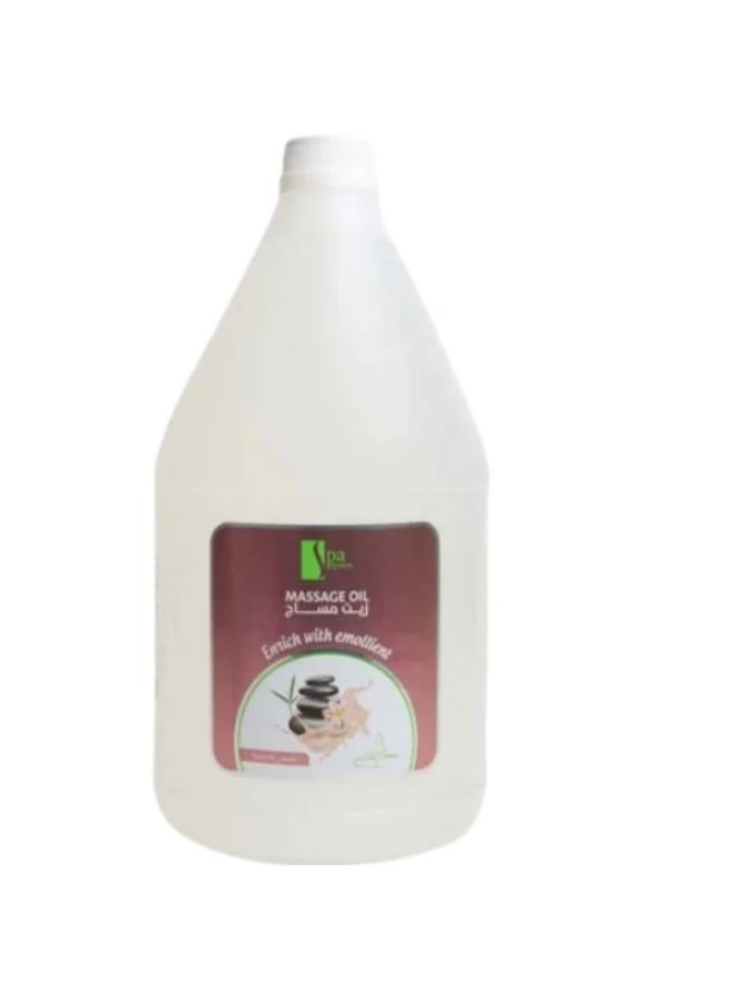 Spa System Natural Massage Oil  1 Gallon - Image 1