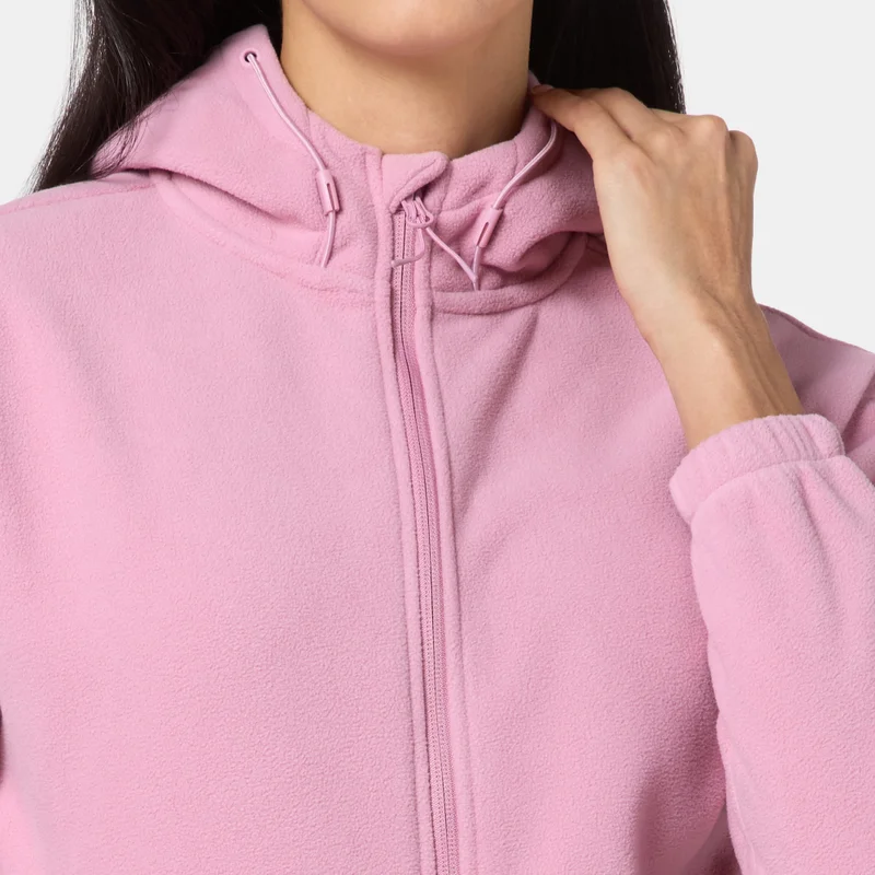 Sun and Sand Sports Pink Women's Fleece Jacket for Women | Best Price UAE