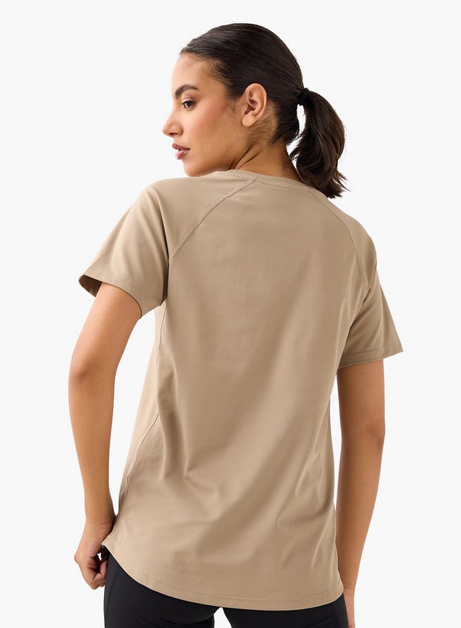 Active Regular Fit T-shirt with Raglan Sleeves - Image 3