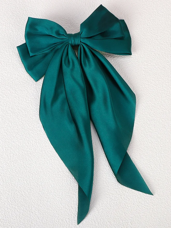 Take Two Take Two Women Solid Ribbon Bow Hair Clip