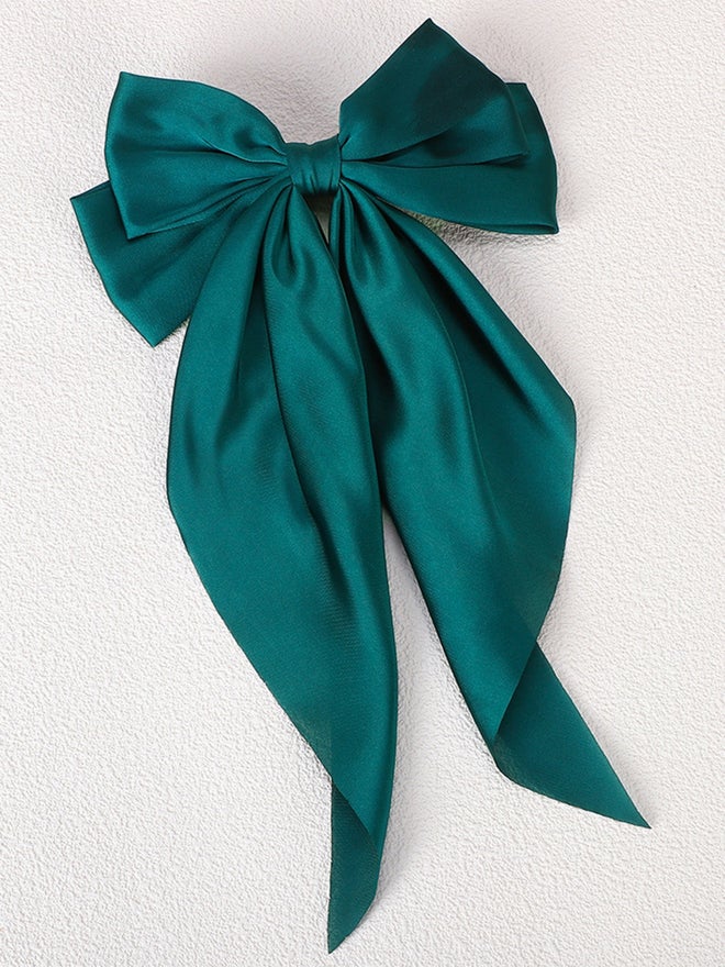 تايك تو مشبك شعر سادة بربطة ريبون - Image 1