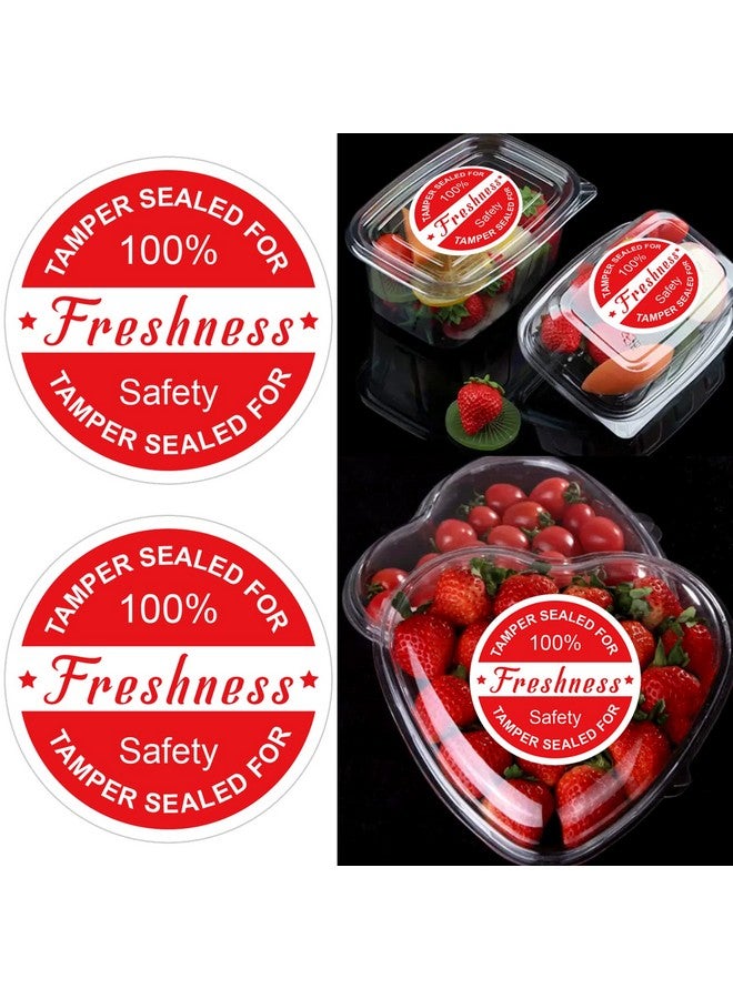 Well Tile Food Delivery Tamper Evident Stickers Safe Secure Tamper Sealed For Freshness Labels - 2 Inch Tamper-Proof Stickers For Safe Food Delivery 500 Pcs - Image 2