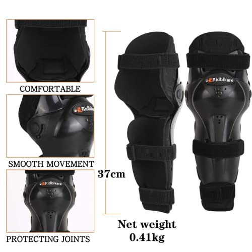 RIDBIKER Youth Dirt Bike Gear Riding Chest Spine Protector Youth Motorcycle Jacket with Armor Guards Set for Motocross Teenager Full Body Protector with Elbow Knee Shin Guards - Image 4