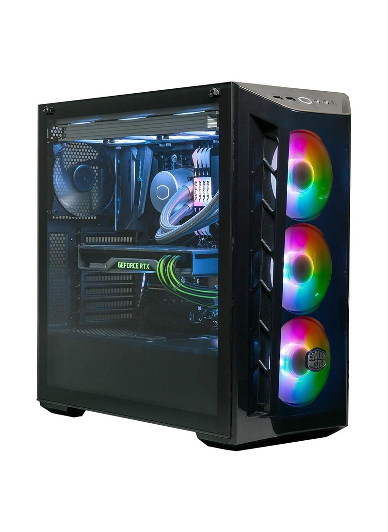 erorex - Master MasterBox MB520 ARGB - ATX PC Case with Tinted Front Panel, 3 x 120mm Pre-Installed Fans, Glass Side Panel, Flexible Air Flow Configurations - ARGB,MCB-B520-KGNN-RGA - Image 1