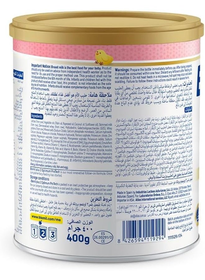 Blemil Plus 2 Optimum ProTech Most Advanced Nutritional Formula for Infant From 6-12 Months - Image 3