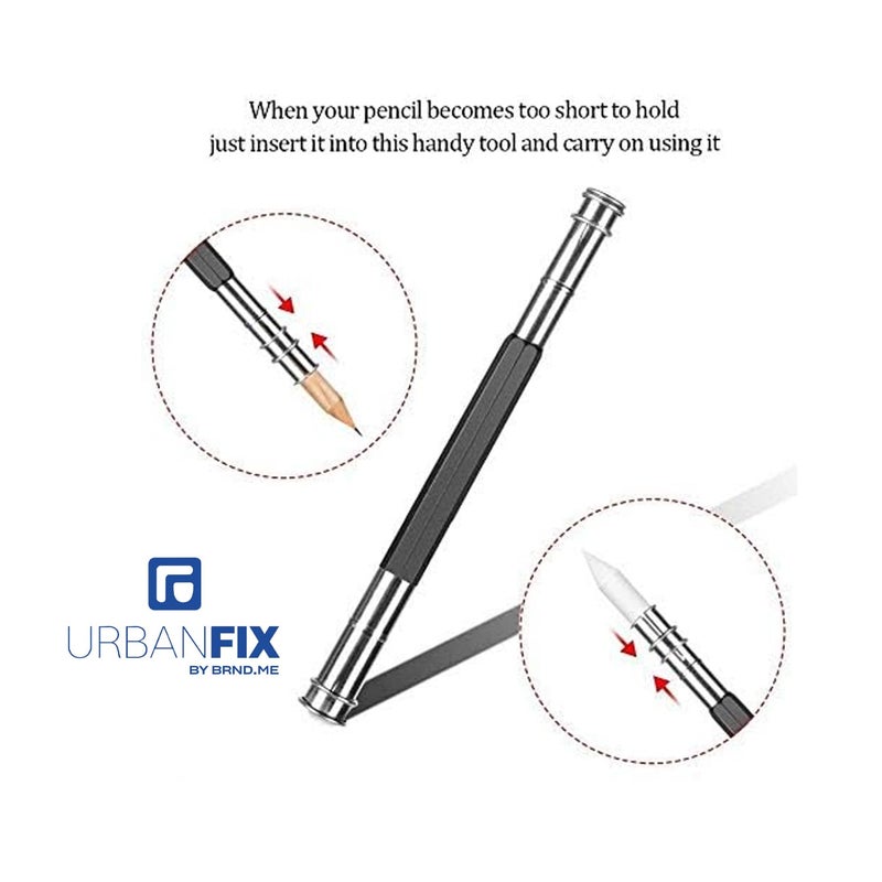 URBANFIX URBANFIX 29 Pieces Professional Sketching & Drawing Art Tool Kit with Graphite Pencils, Charcoal Pencils, Paper Erasable Pen, Craft Knife-Lightwish (with Canvas Rolling Pouch) - Image 5