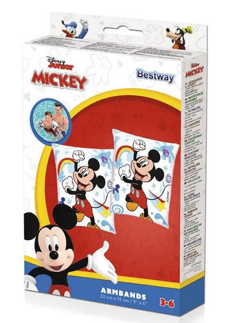 Bestway Inflatable Mickey Armbands For Kids - Image 1